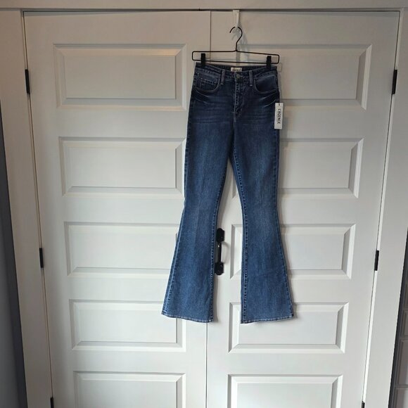 NWT: L'Agence Marty High-rise Flare Jeans Size 25 - Picture 6 of 11